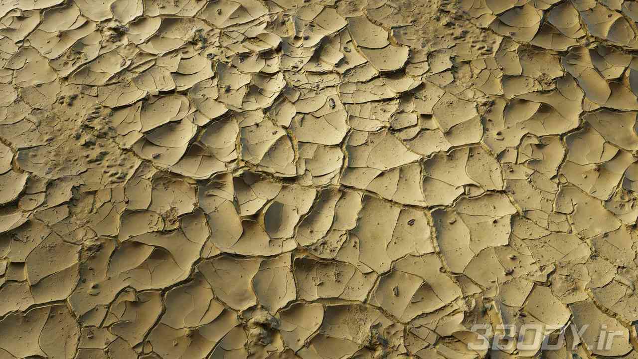 متریال گل clay soil عکس 1